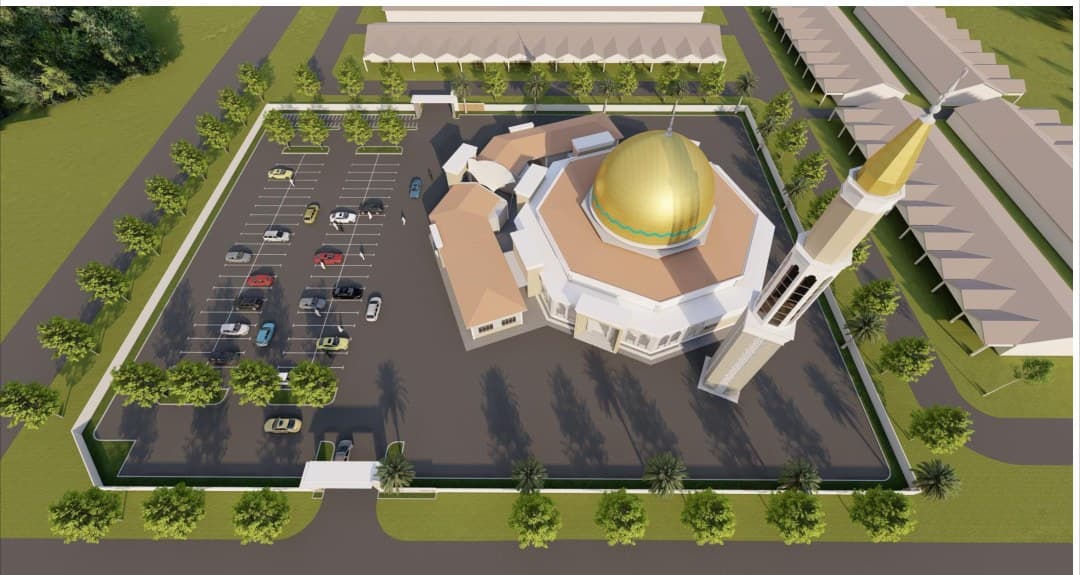 Pandangan keseluruhan tapak cadangan Masjid Kariah Bandar Mutiara